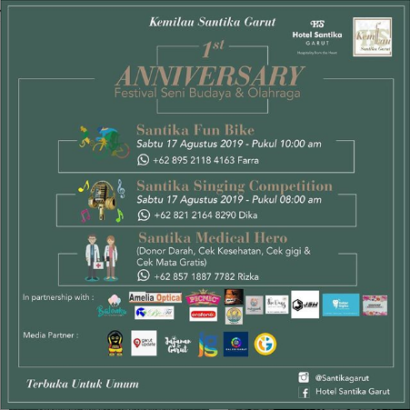 Anniversary Hotel Santika di Garut Jawa Barat
