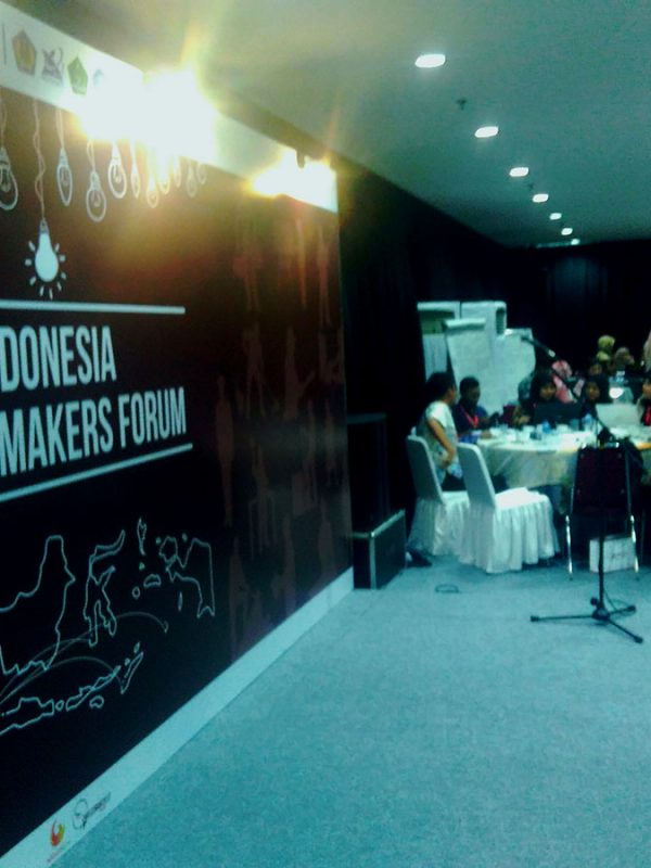 Indonesia Changemakers Forum, salah satu event nasional yang diikuti tim Jelajah Garut